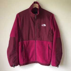 The North Face Berry Pink Denali Fleece Zip Jacket